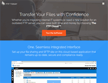 Tablet Screenshot of ftptoday.com